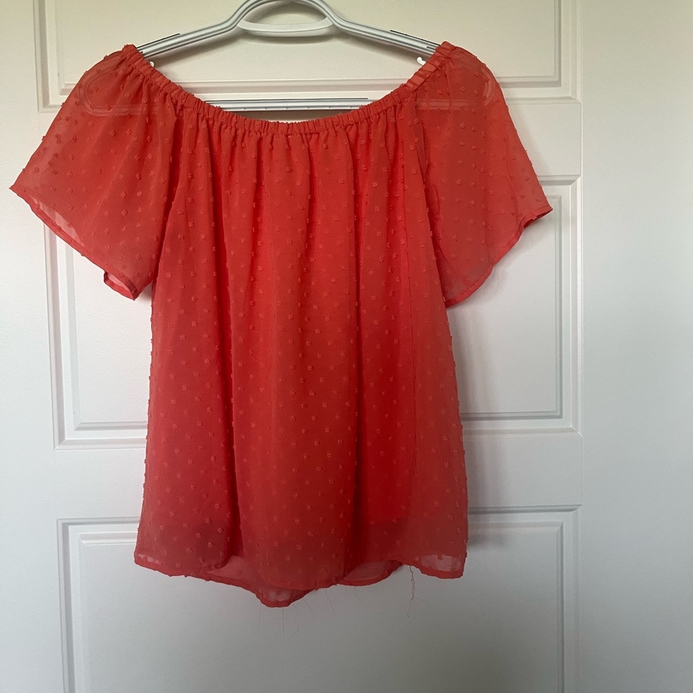 Miami Coral Blouse - Picture 2 of 6